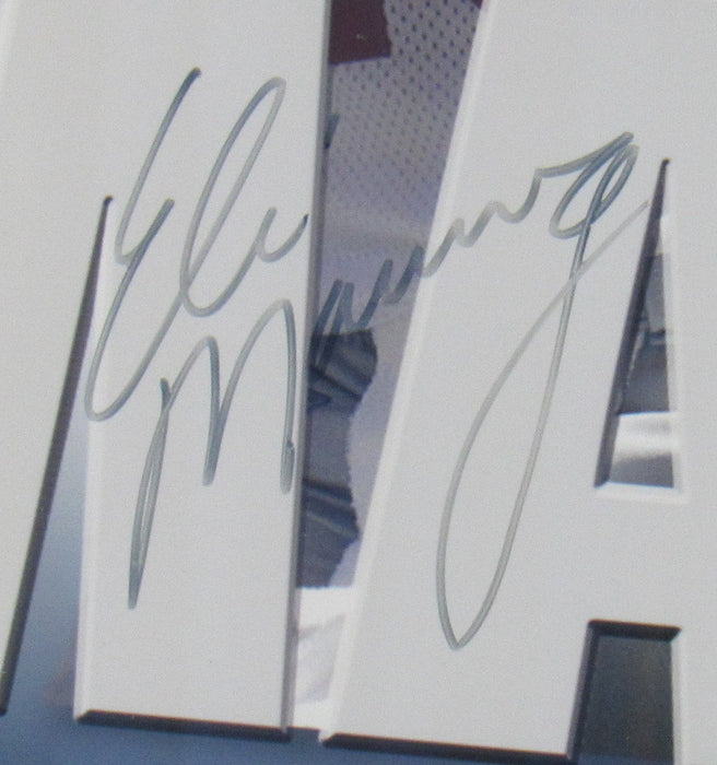 Peyton, Eli, & Archie Manning Signed Framed Photo Steiner COA