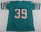 Larry Csonka Signed Auto Replica Dolphins Jersey PSA/DNA