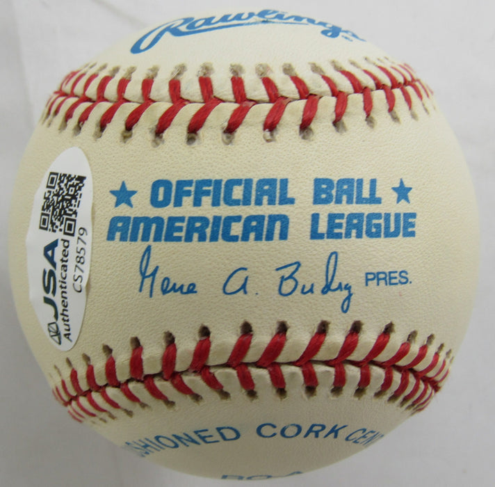 Don Larsen Signed Rawlings Baseball JSA CS78579