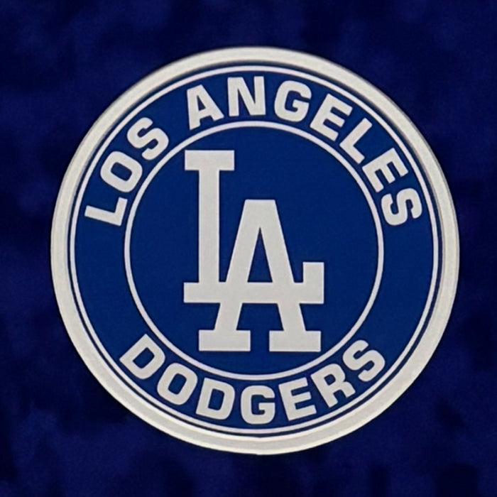 Don Sutton Signed Los Angeles Grey Custom Suede Matte Framed Baseball Jersey