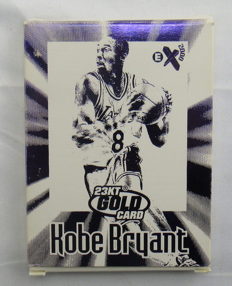 1998 Skybox EX2000 Kobe Bryant 23KT Karat Gold Basketball Texture Card II