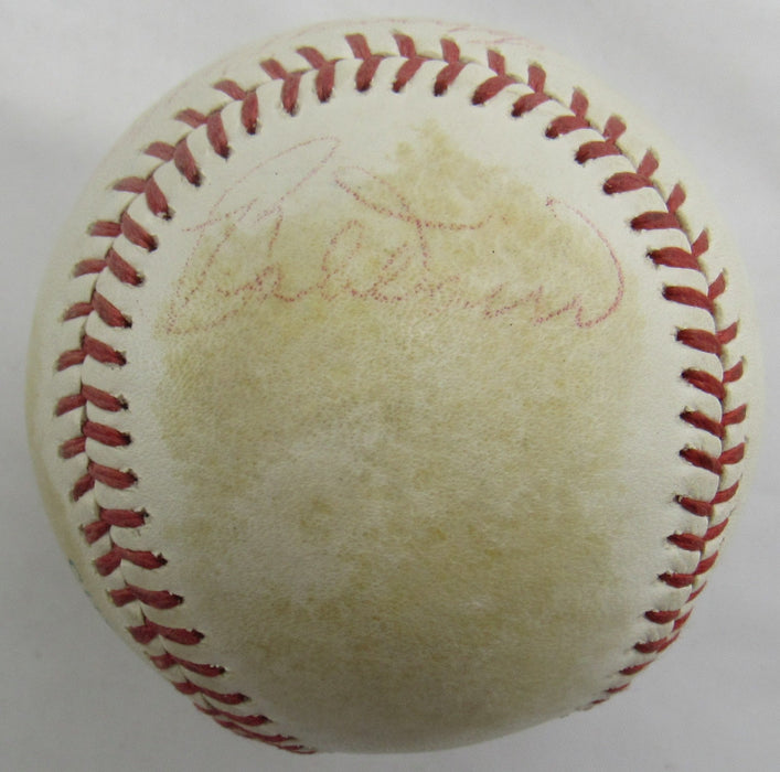 Johnny Pesky, Bobby Doerr, Frank Malzone Multi Signed Auto Baseball B171