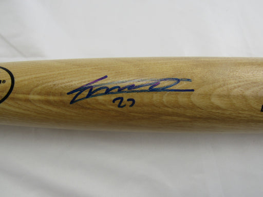 Vladimir Guerrero Jr Signed Rawlings Baseball Bat JSA WA222117