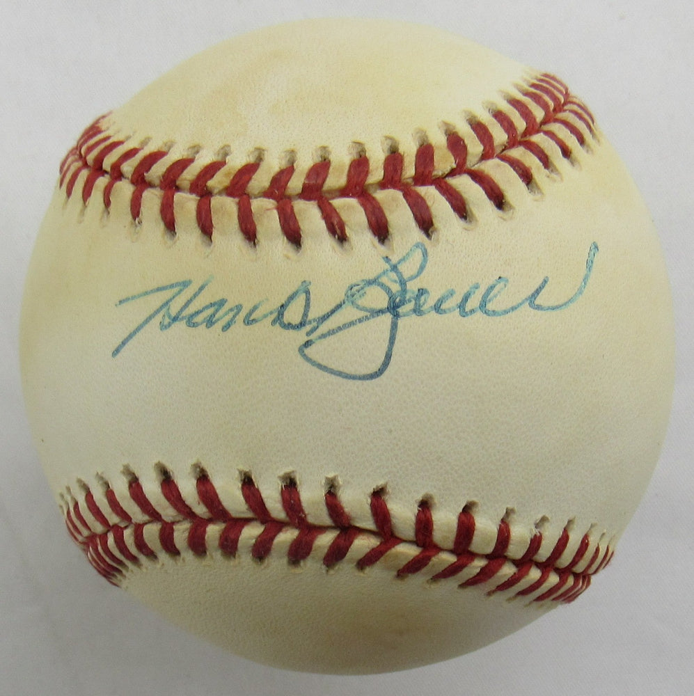 Hank Bauer Signed Auto Baseball B172