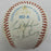 Johnny Pesky, Frank Malzone + Multi Signed Auto Baseball B172