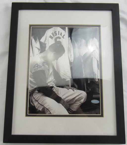 Stan Musial Signed Framed Photo Steiner COA