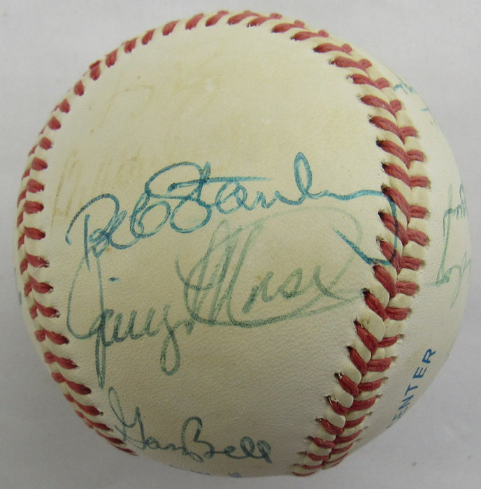 Johnny Pesky, Luis Tiant, Bill Lee, Dick Radatz, Dalton Jones, Lee Strange, Multi Signed Auto Baseball B172