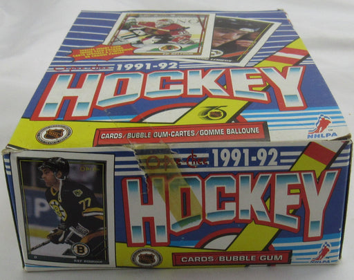 1991-92 O-Pee-Chee Hockey Wax Box - 36ct Box