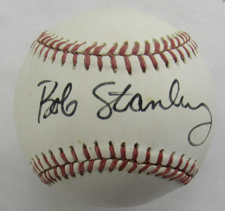 Bob Stanley Signed Auto Baseball B172