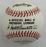 Carl Erskine Signed Auto Baseball B172