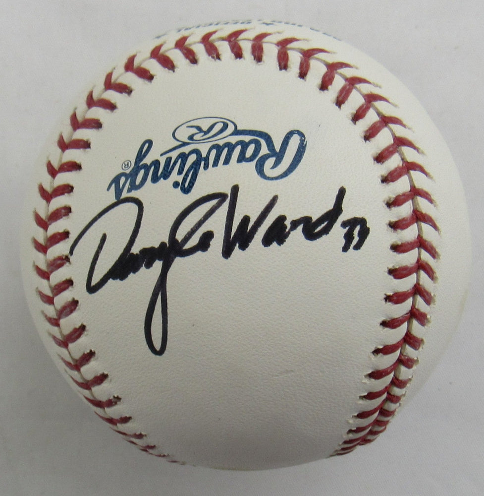 Daryle Ward Signed Auto Baseball B172
