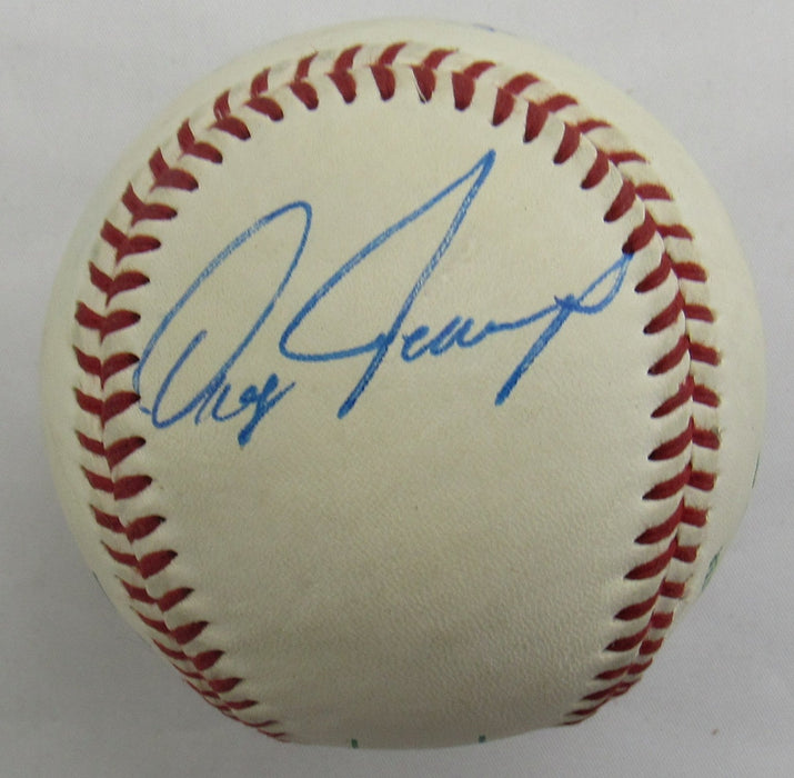 Hank Bauer, Donn Jennings Signed Auto Baseball B172