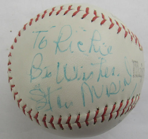 Stan Musial Signed Auto Baseball B172
