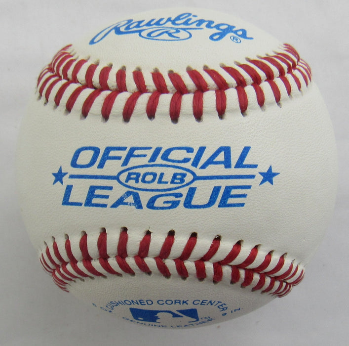 Mickey Rivers Signed Auto Baseball B172