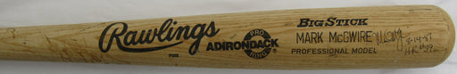 Mark McGwire Signed Rawlings Auto Baseball Bat JSA CJ55972