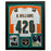 Ricky Williams Signed 420 Miami White Custom Suede Matte Framed Football Jersey