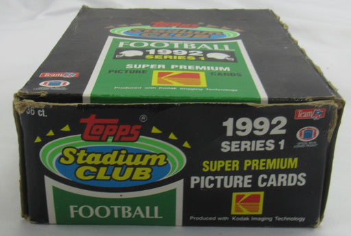 1992 Topps Stadium Club Series 1 Wax Box - 36ct