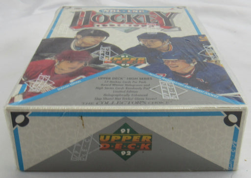 1991-92 Upper Deck Hockey Wax Box High Series - 36ct
