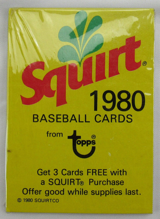 1980 Squirt Baseball Card Packs 39 Total Packs