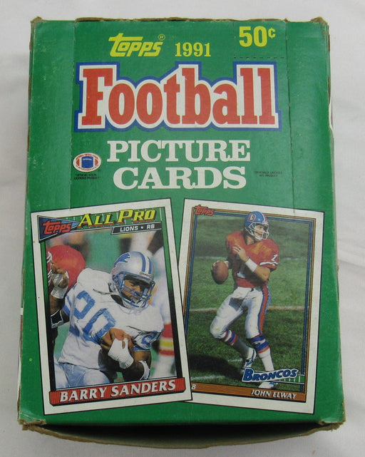 1991 Topps Football Wax Box - 36ct