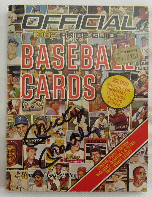 Mickey Mantle Signed 1982 Price Guide PSA/DNA COA