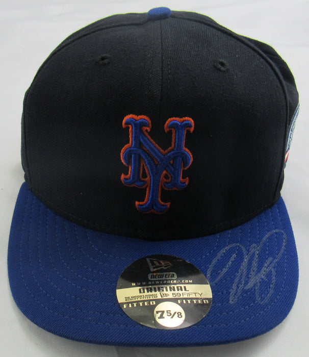 Mike Piazza Signed Game Issued Mets Hat Steiner COA