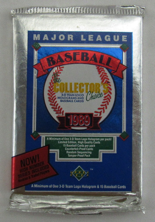 1989 Upper Deck Baseball Pack - Possible Griffey RC!