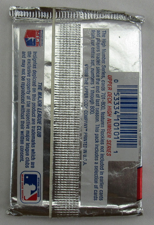 1989 Upper Deck Baseball Pack - Possible Griffey RC!