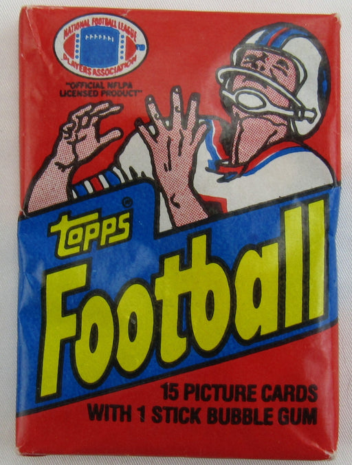 1983 Topps Football Wax Pack - Unopened