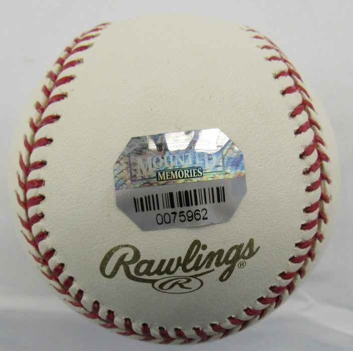 Jacoby Ellsbury Signed Auto Rawlings 2007 World Series Baseball B150 - Mounted Memories