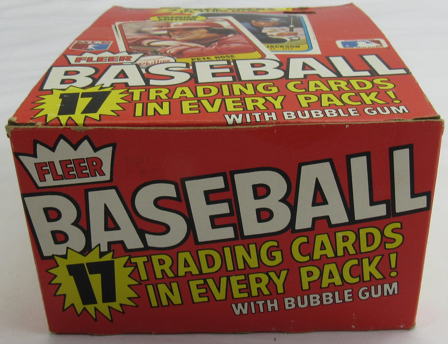 1981 Fleer Baseball Wax Box - 38 Ct Box