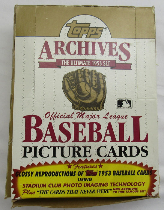 1991 Topps Archive Baseball Wax Box - 53 Reprint Set - 36ct Box