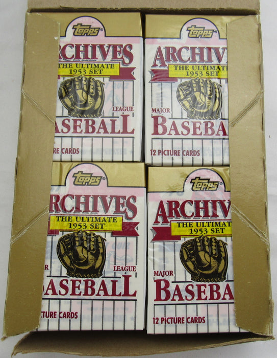 1991 Topps Archive Baseball Wax Box - 53 Reprint Set - 36ct Box