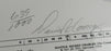 Mickey Mantle Signed Auto 18x24 Baseball Poster JSA BA09035