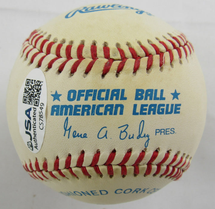 Don Larsen Signed Rawlings Baseball w/ Insc JSA CS78549