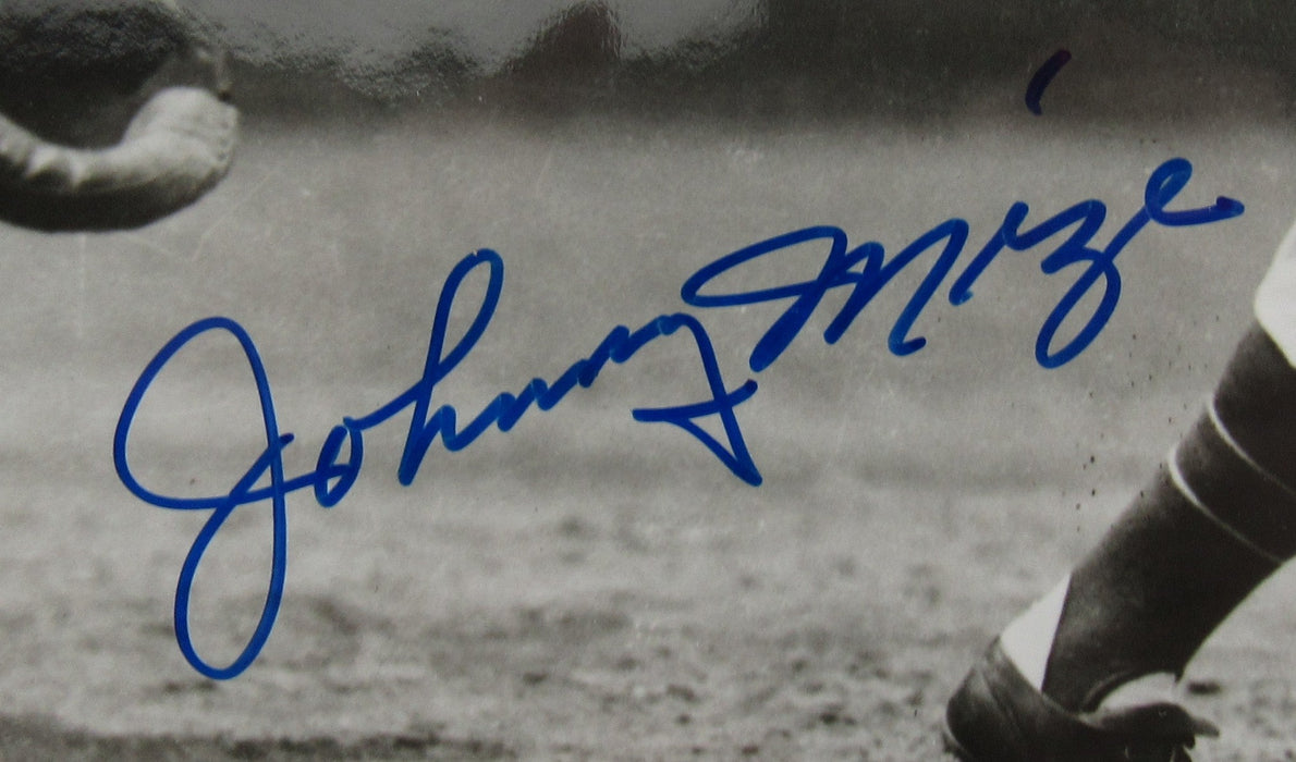 Johnny Mize Signed Auto 8x10 Photo Steiner Hologram