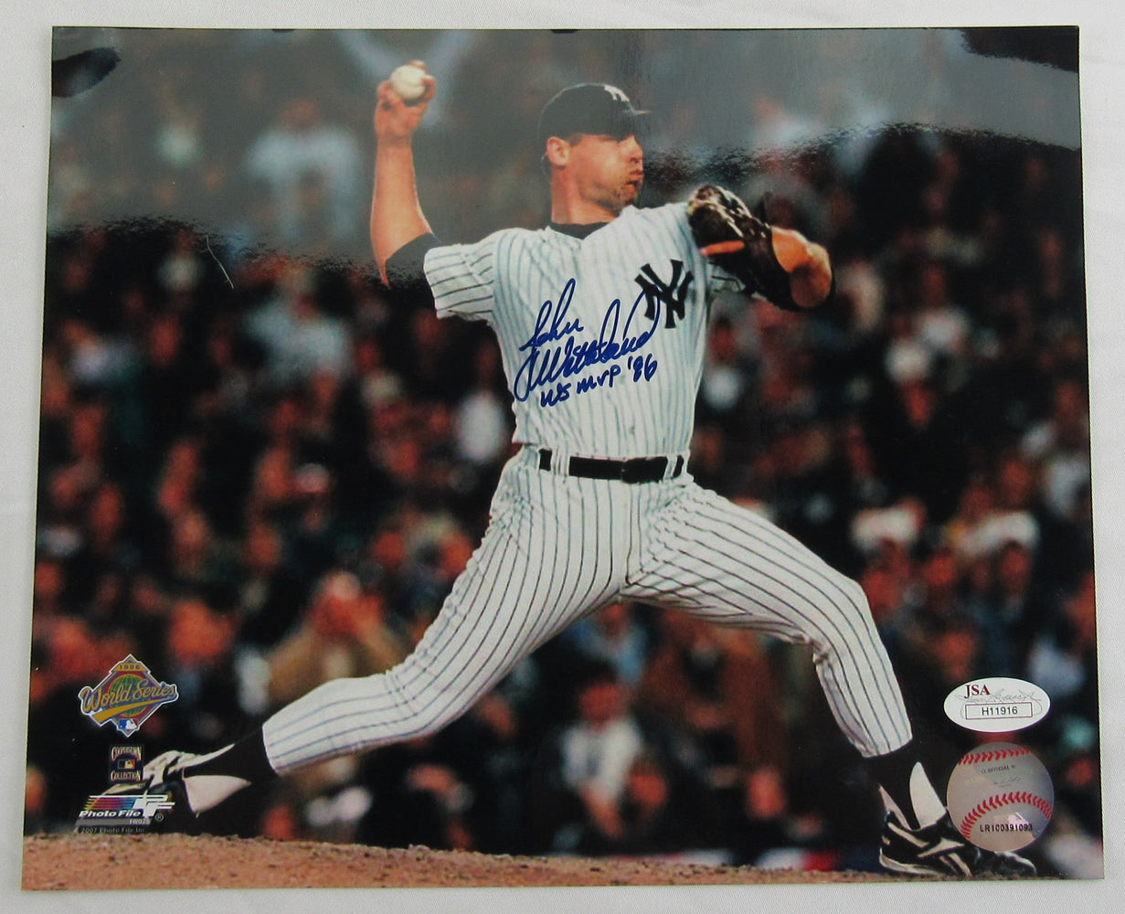 John Wetteland Signed Auto 8x10 Photo JSA H11916