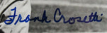 Frank Crosetti Signed Auto 8x10 Photo JSA Hologram