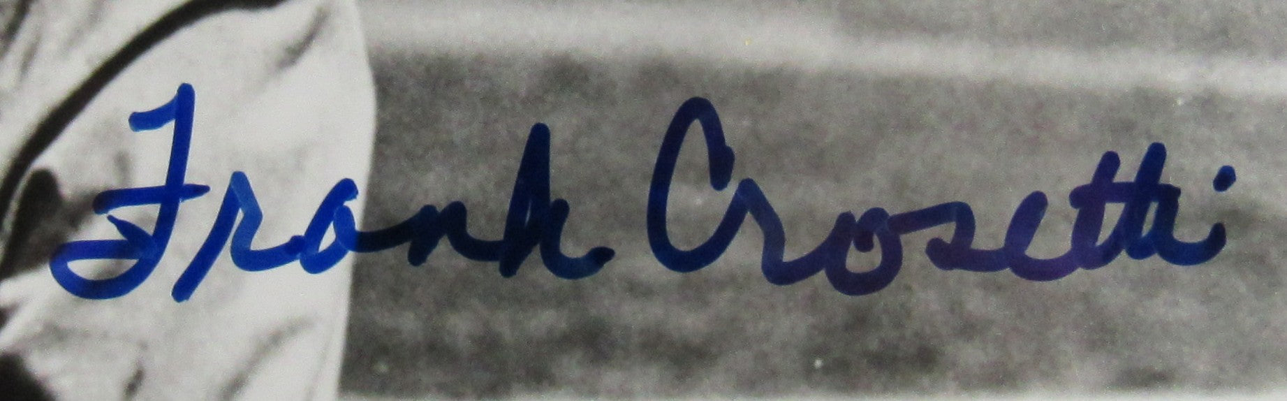 Frank Crosetti Signed Auto 8x10 Photo JSA Hologram