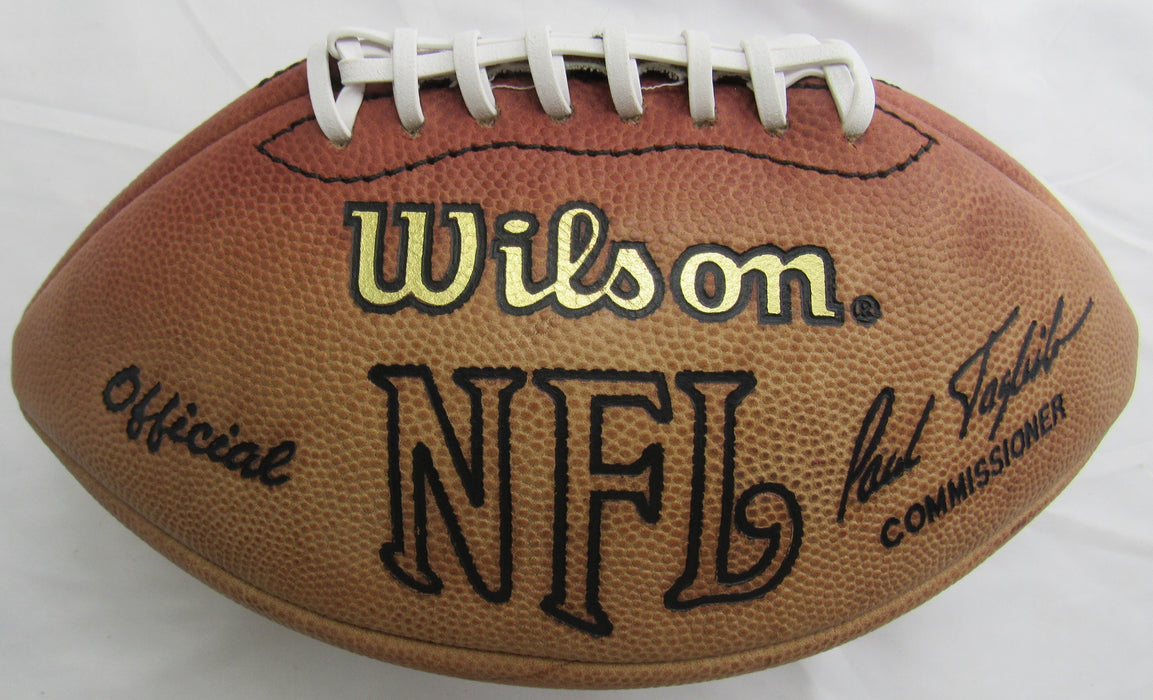Marshall Faulk Signed Auto Wilson Football JSA CM07444
