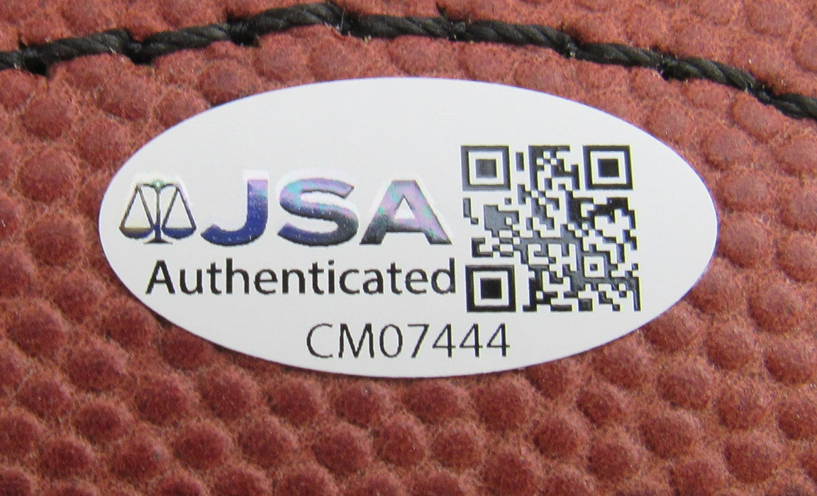 Marshall Faulk Signed Auto Wilson Football JSA CM07444