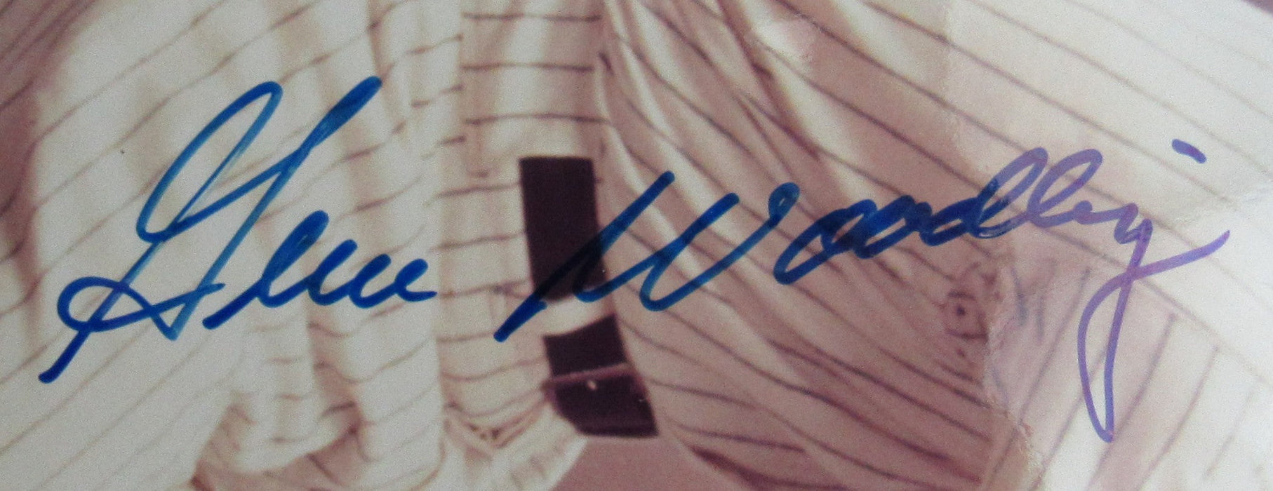 Gene Woodling Signed Auto 8x10 Photo JSA Authenticated