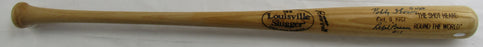 Bobby Thomson Ralph Branca Multi Signed Auto Baseball Bat Steiner Hologram