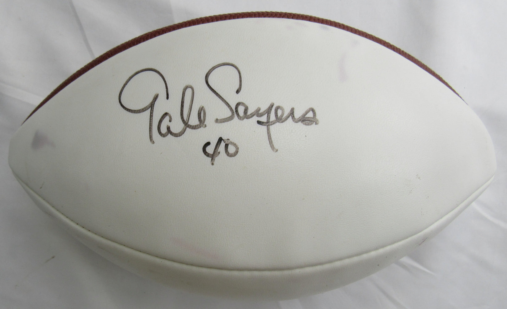 Gale Sayers Signed Auto Wilson Football JSA CM07438