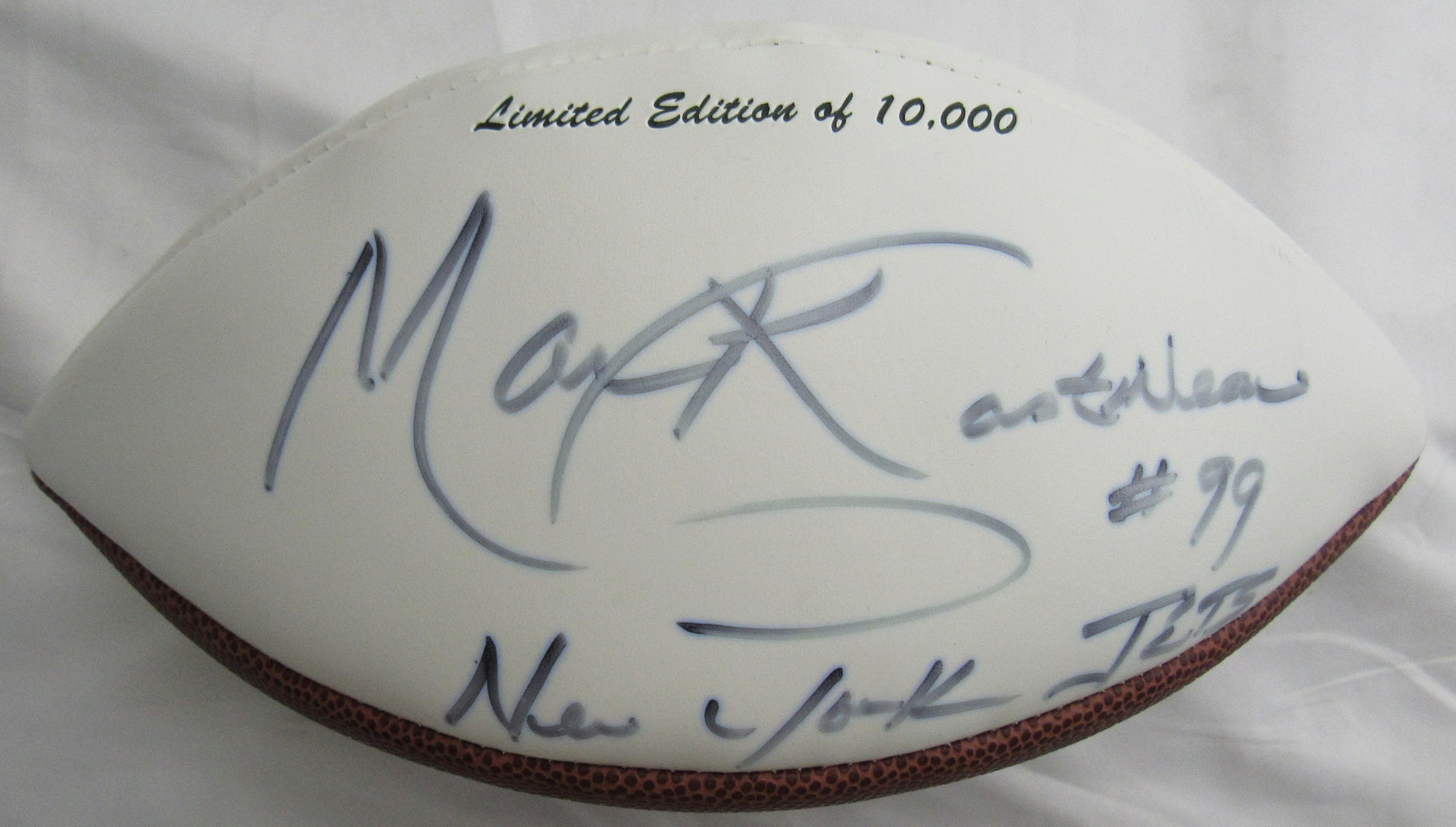 Mark Gastineau Signed Auto Jets Football JSA CM07443