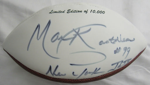 Mark Gastineau Signed Auto Jets Football JSA CM07443