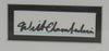 Wilt Chamberlain Signed Framed Cut JSA LOA YY51966
