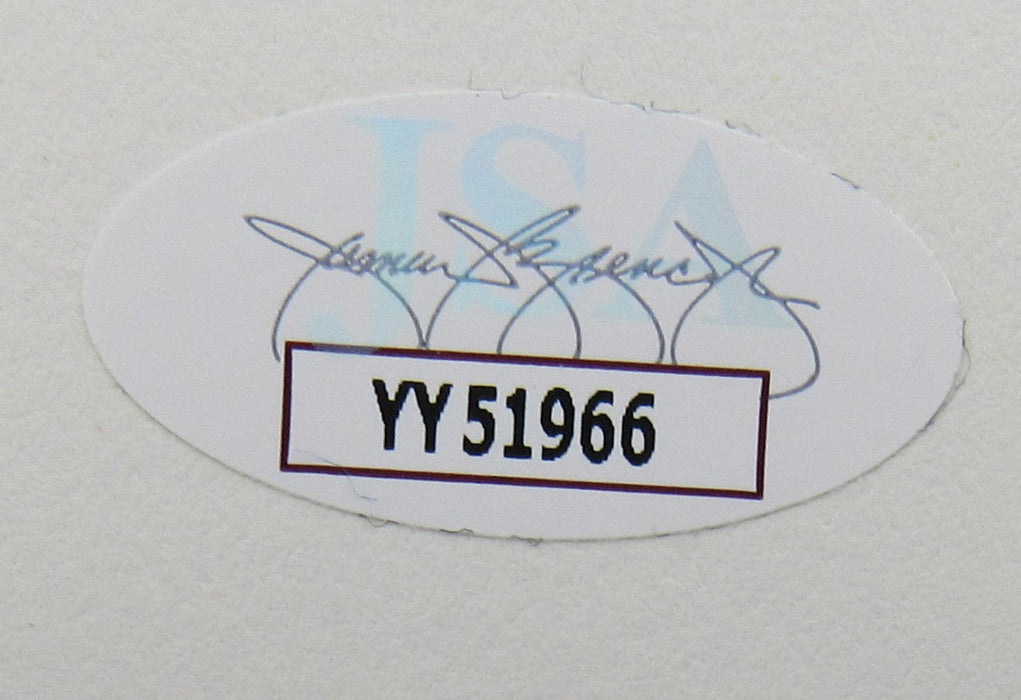 Wilt Chamberlain Signed Framed Cut JSA LOA YY51966