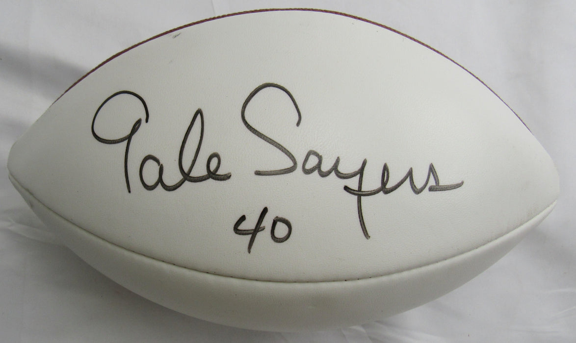 Gale Sayers Signed Auto Wilson Football JSA CM07450