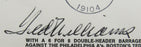 Ted Williams Signed Envelope JSA LOA ZZ85323